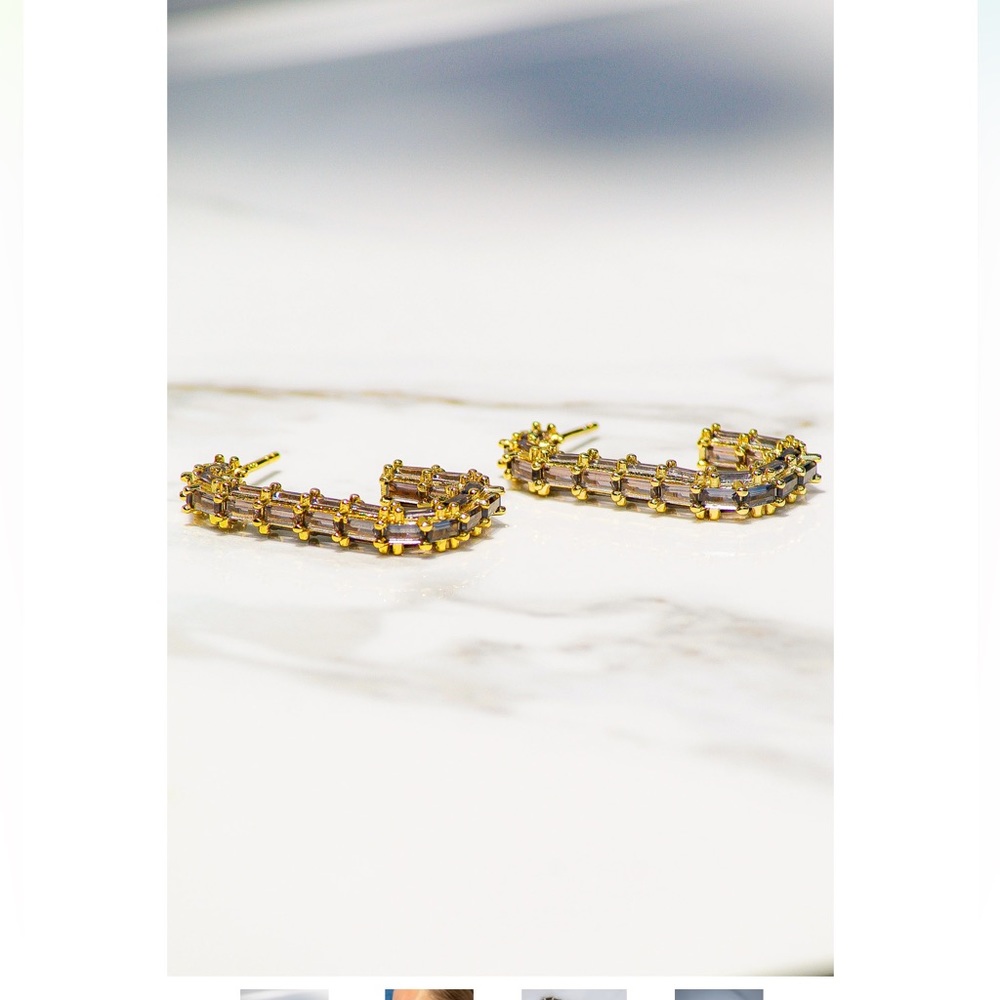 Native Gem glam hoop